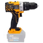 JCB 18V Cordless Brushless Combi Drill, Belt Clip, Variable Speed & LED Light - Bare Unit - 21-18BLCD-B